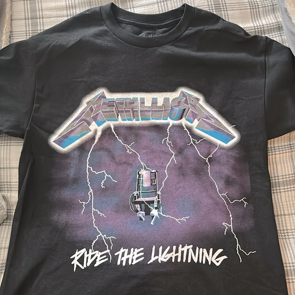 Metallica Ride the Lightning Shirt